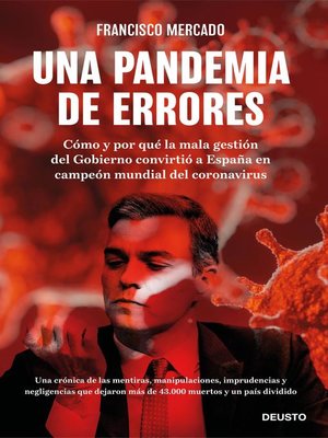 cover image of Una pandemia de errores